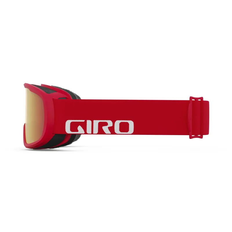 Giro Cruz Snow Goggles Medium Frame in Red and White Wordmark-1